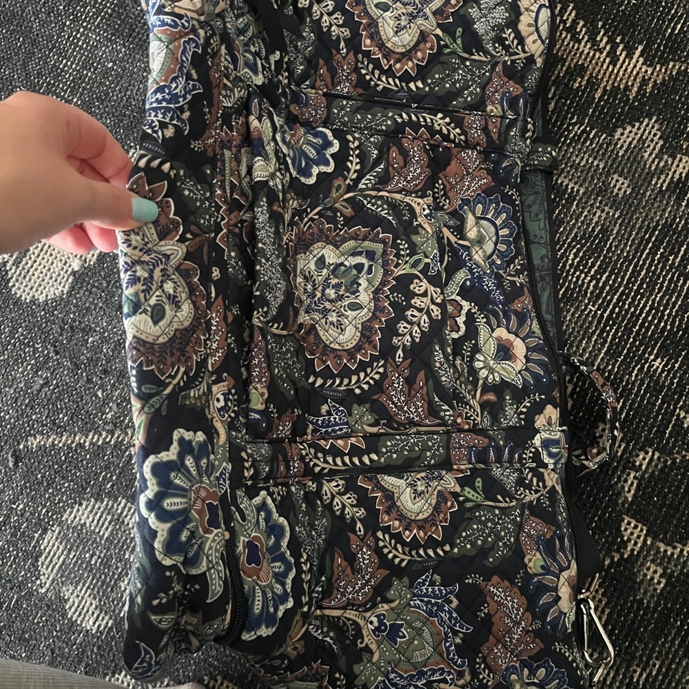Vera Bradley Deluxe Travel Tote in Paisley - Picture 4 of 4